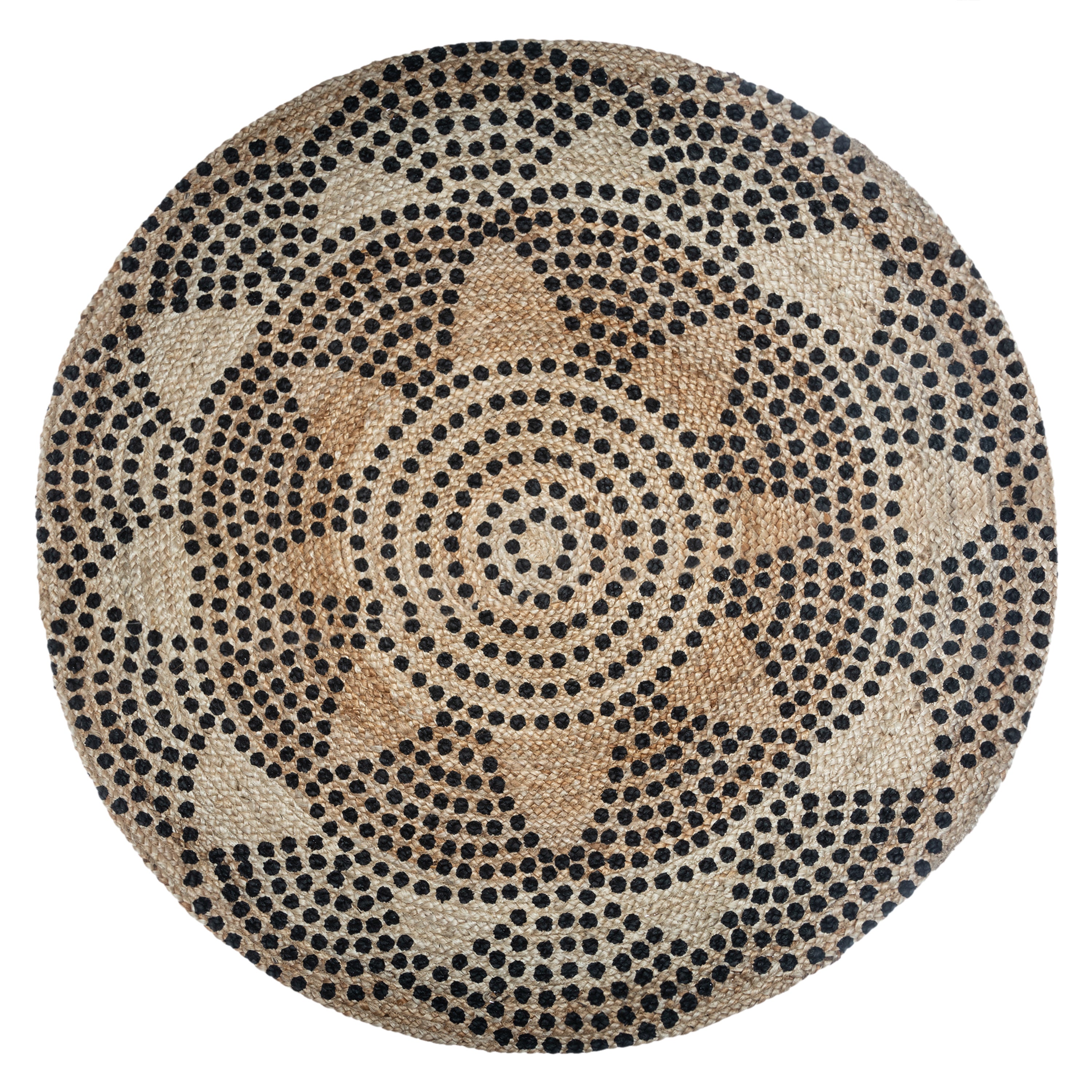 Carpet Round Print Living