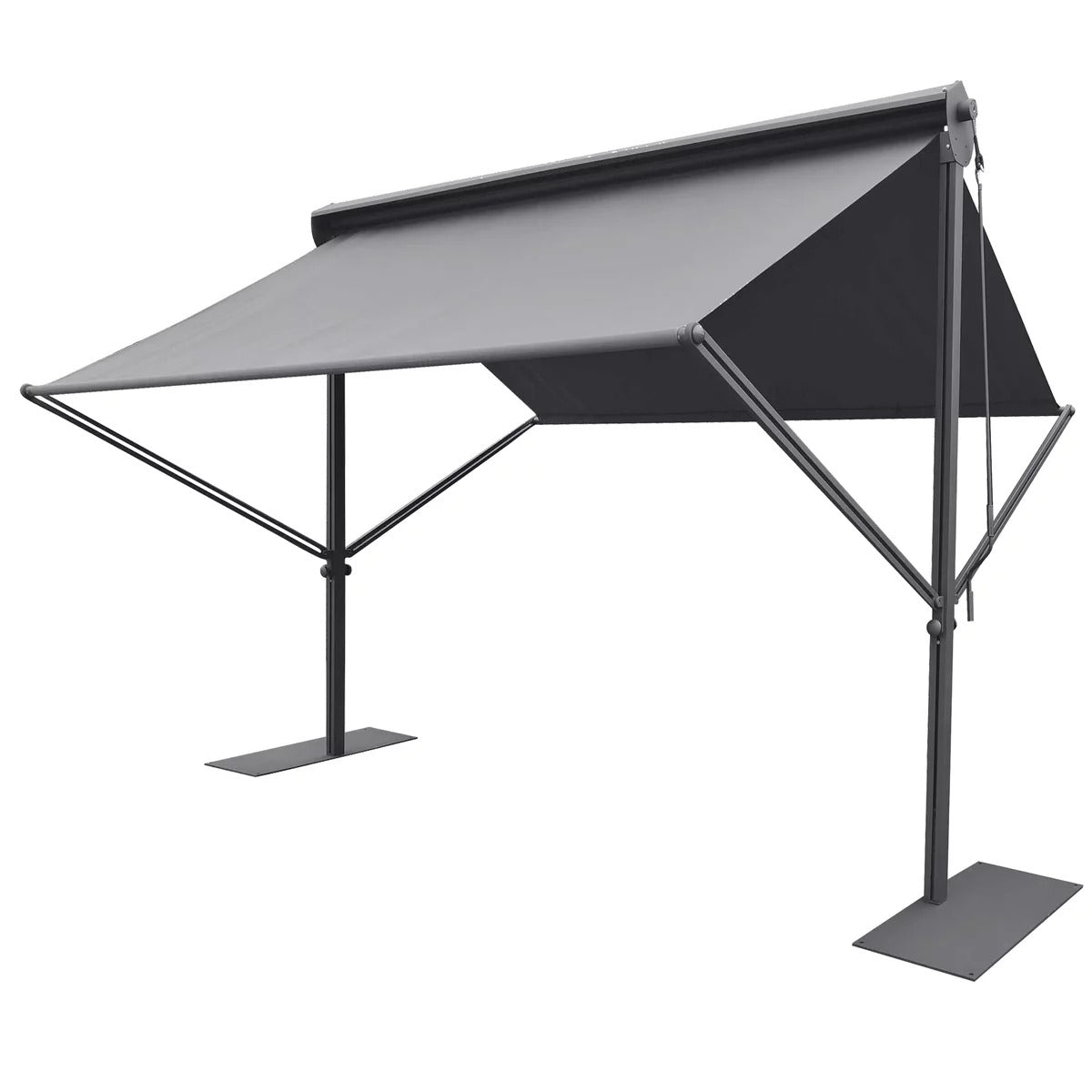 Salsa Awning Tent with Aluminium Frame & Fabric Roll