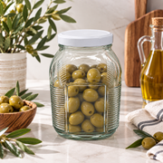 Square Glass Storage Jar – 2.5 kg