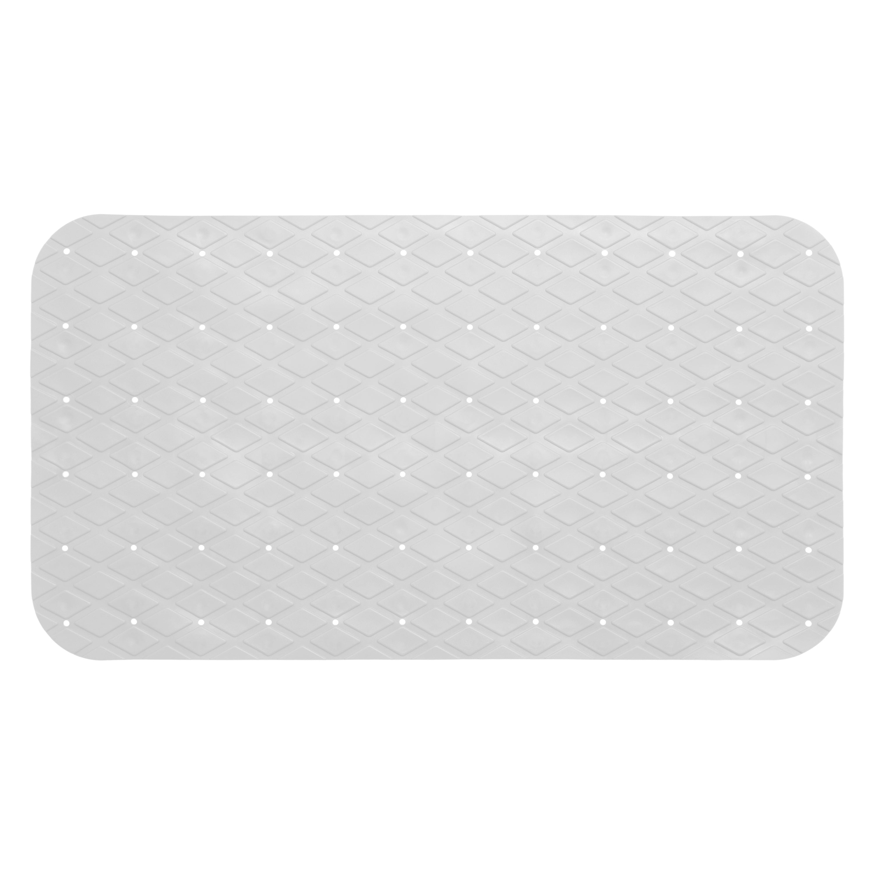 PVC Bath Mat - Durable Non-Slip Rectangle 70x35cm