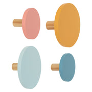 Coat Hook Oya X4 - Multicolor Wall-Mounted Set