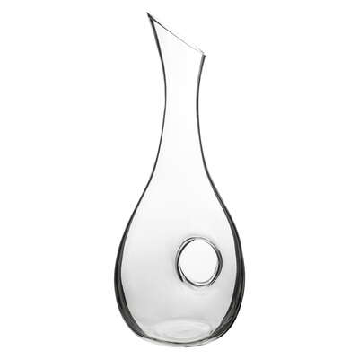 Design Carafe, 1L Food Contact Safe Glass Decanter
