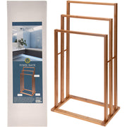Towel Rack Bamboo With 3 Bars