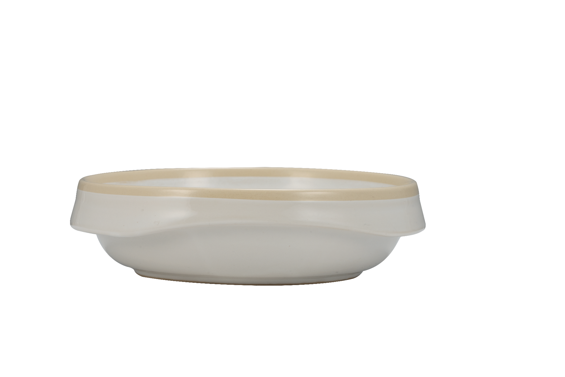 Beije Porcelain Deep Plate, Scratch-Resistant Stoneware Tableware