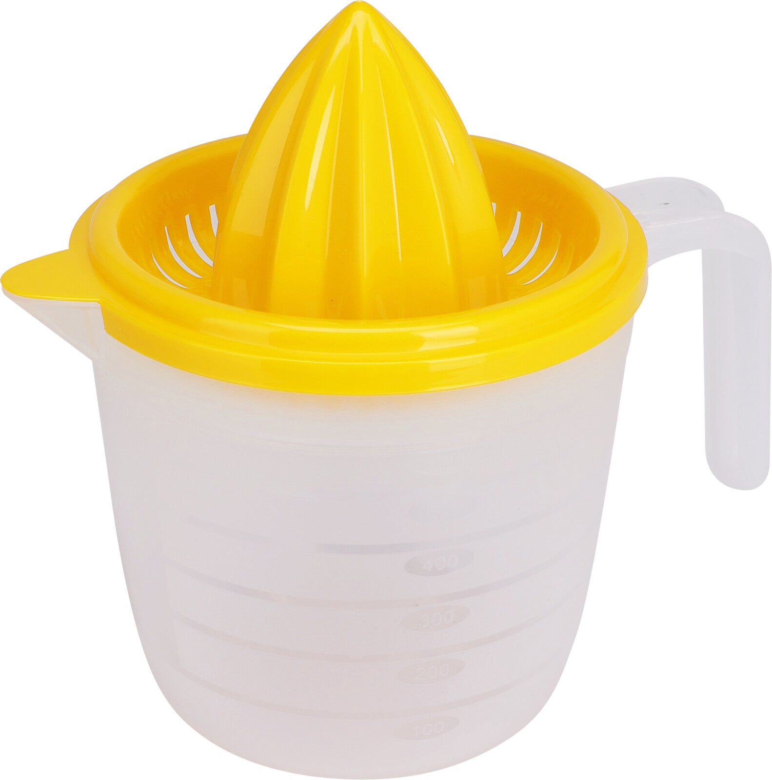 Plastic Citrus Juicer 600 ml with Pouring Nozzle, Lightweight