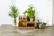Stackable Bamboo Organizer - Compact Storage Solution