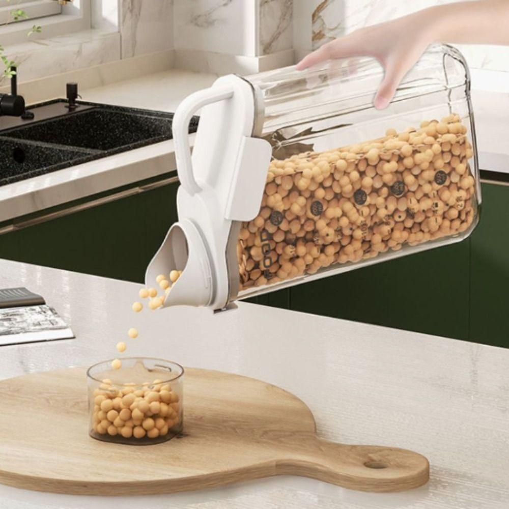 Airtight Food Storage Container with Spout