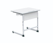 Solo Desk Adjustable Student Desk with Shelf