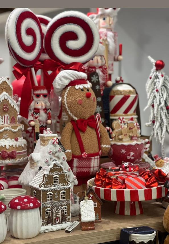 Telescopic Gingerbread, up to 85 cm tall - Christmas Ornament Figurine