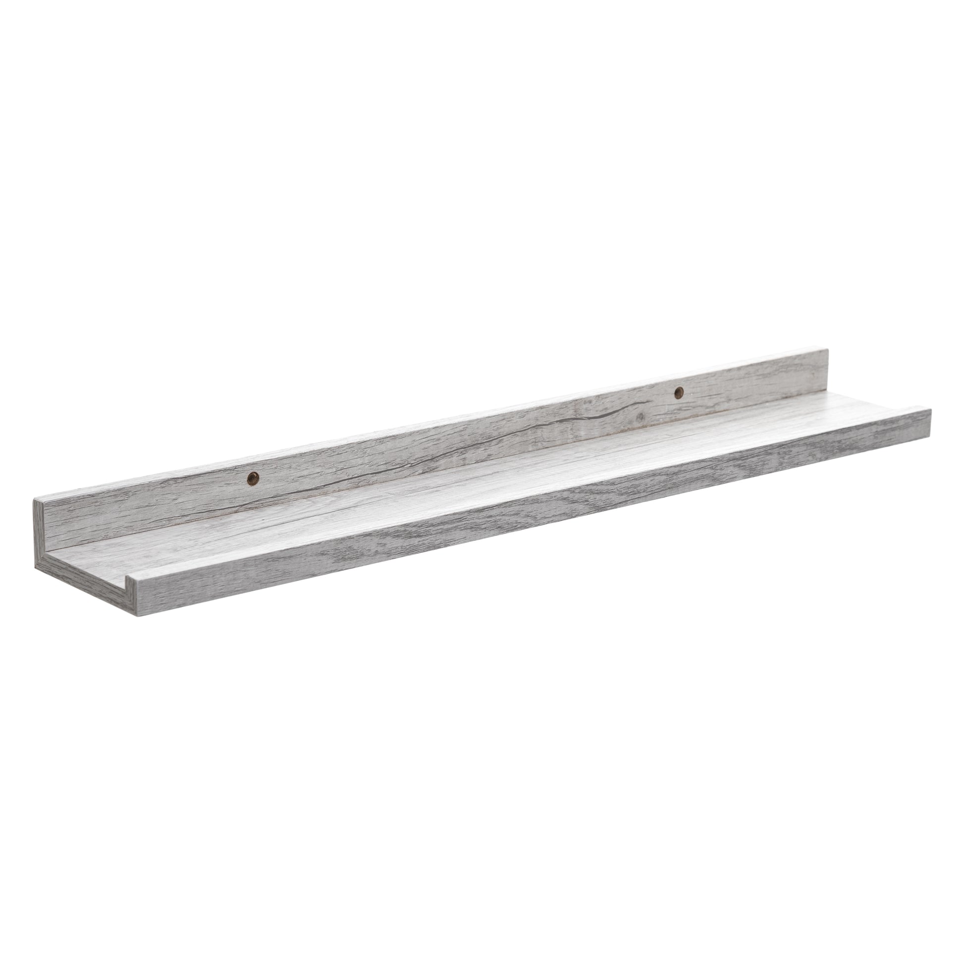 Wall Shelf MDF, Grey Oak, 58x10x4 cm