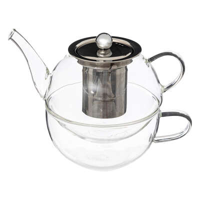 SOLITARY GLASS TEAPOT – Ultra-Thin, Transparent, High Temperature Resistant