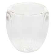 Cléa Strié Espresso Cup 12 cl Transparent Glass