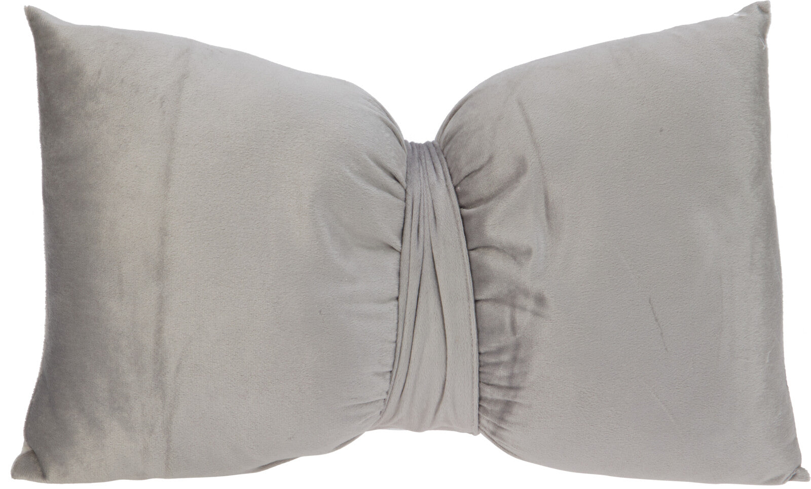 Cushion Bow Shape Velvet Polyester 50x30x15 cm