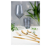 DROPS SET OF 24 PCS CUTLERY GOLD FINISH