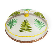 Foliage Round Food Cover - Stainless Steel, Insect Protection