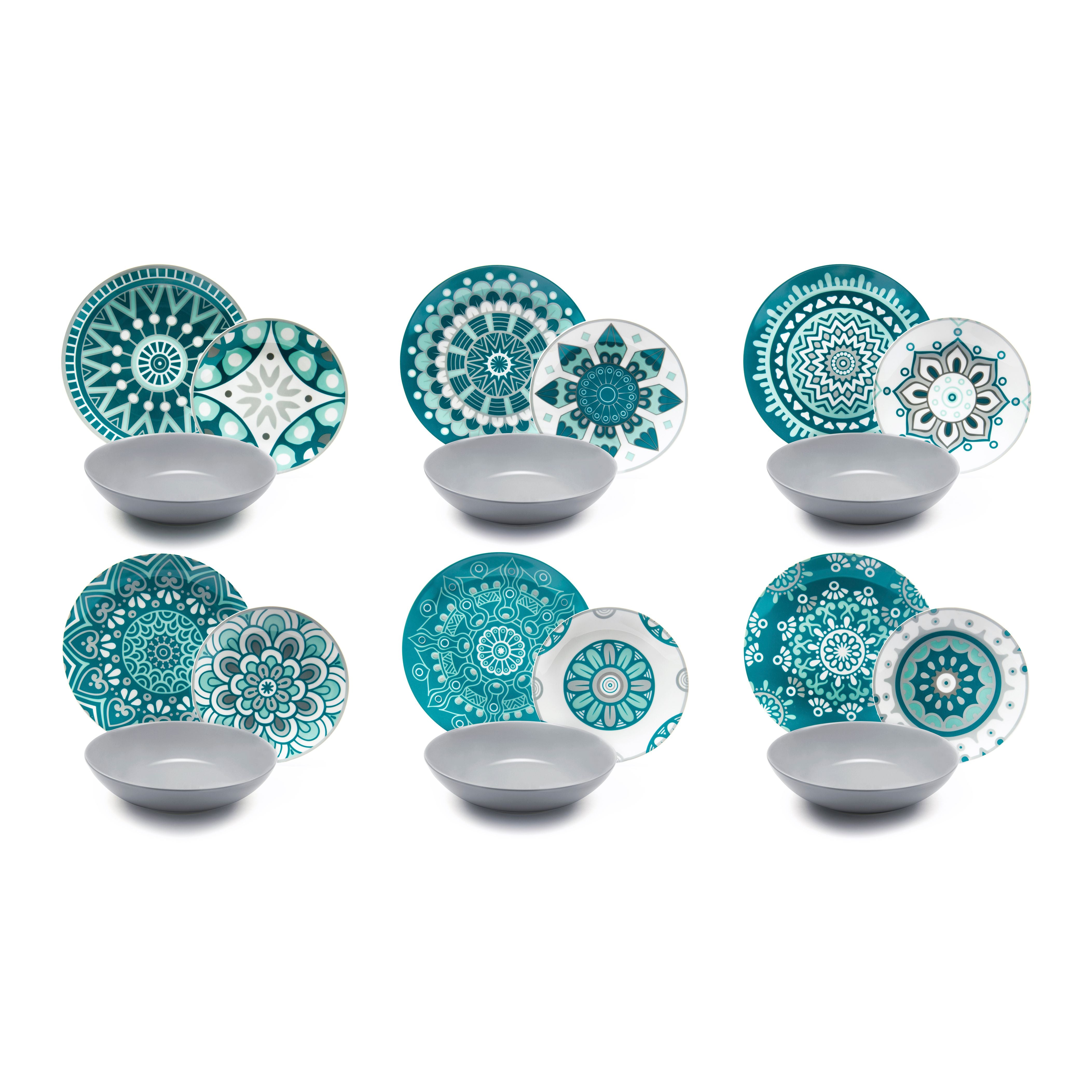 Mandala 18 Pcs Dinner Set
