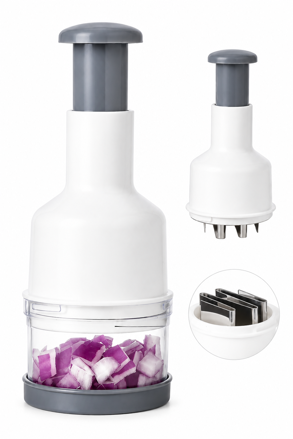 Hand Press Onion & Vegetable Chopper