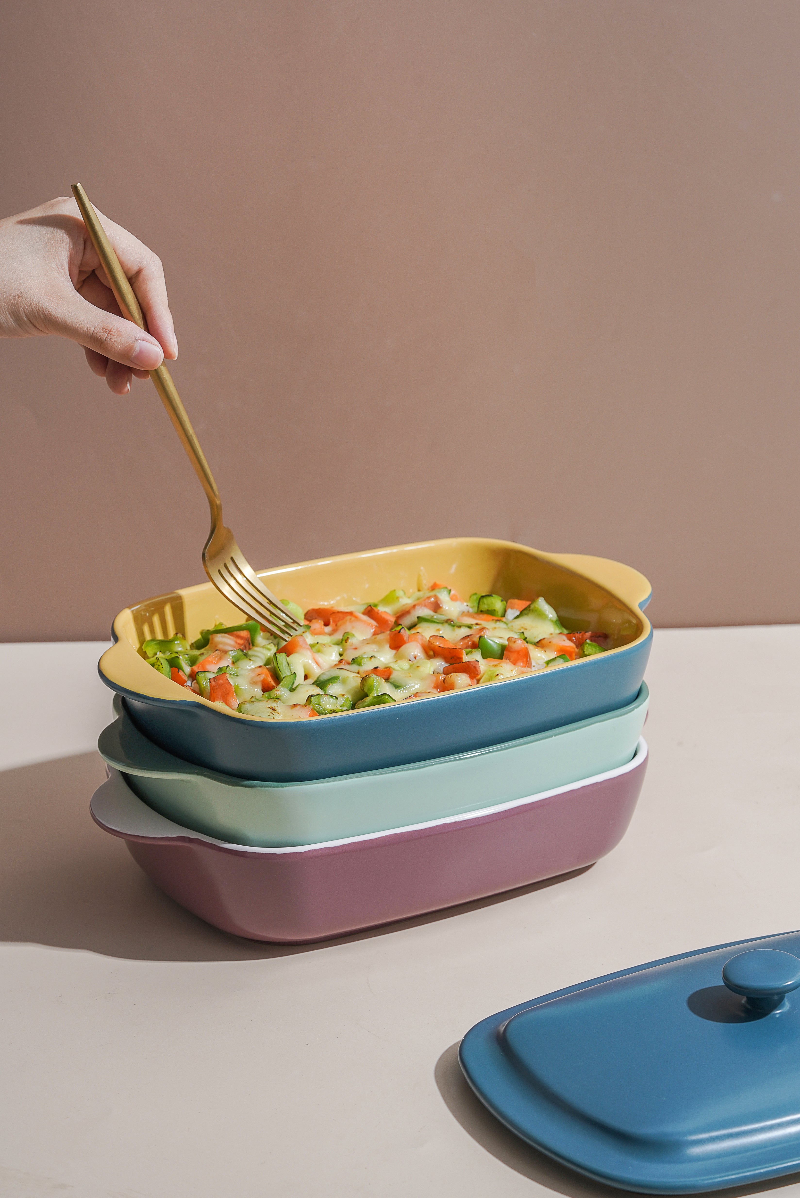 Rectangular Baking Dish for Kitchen and Tableware