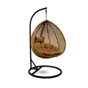 Single Egg Swing for Outdoor and Indoor Luxury Relaxation