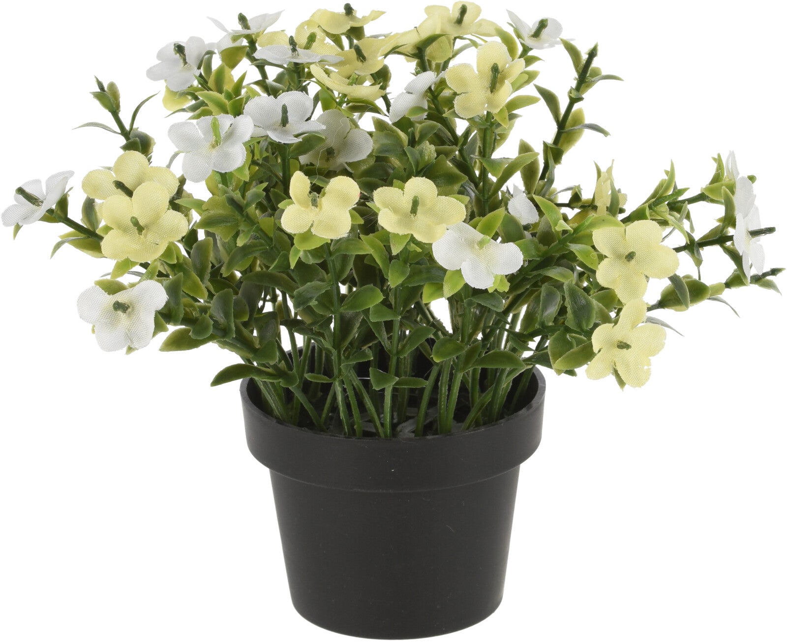 Artificial Plant in Pot with Nativity Scene, 15cm