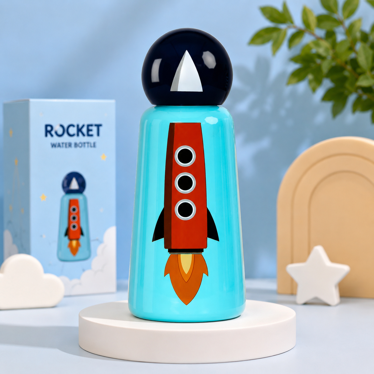 Skittle Bottle Mini Rocket Design