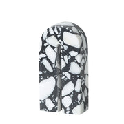 Black and White Marble Arch Decoration Modern European Ornament