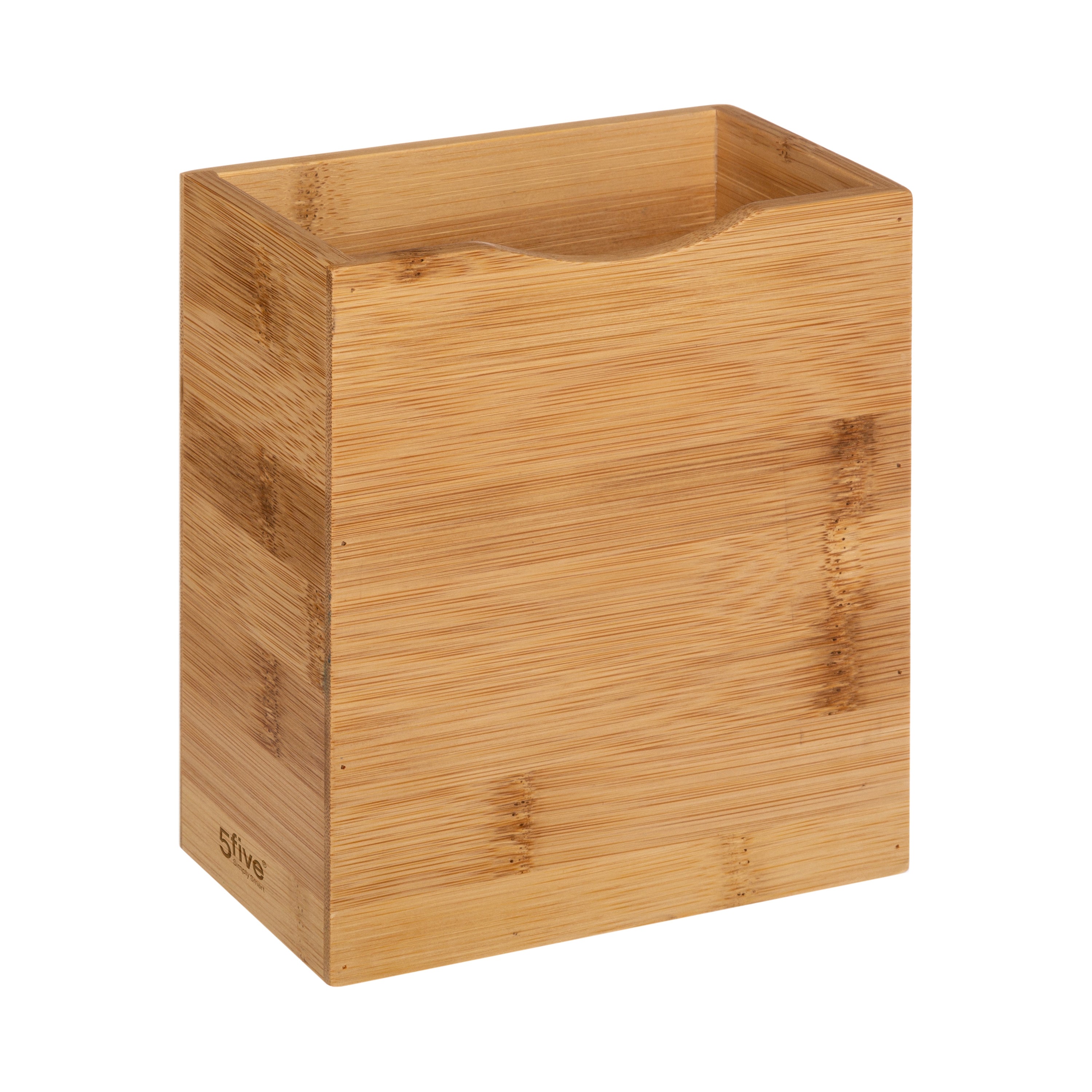 Bamboo Magnetic Organizer Rack for Fridge