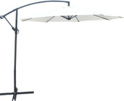 Banana Hanging Umbrella with Steel Cross Base
