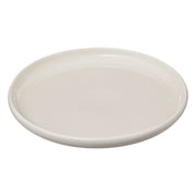 Nora dessert plate diam 21 cm | Porcelain, Cream Glaze