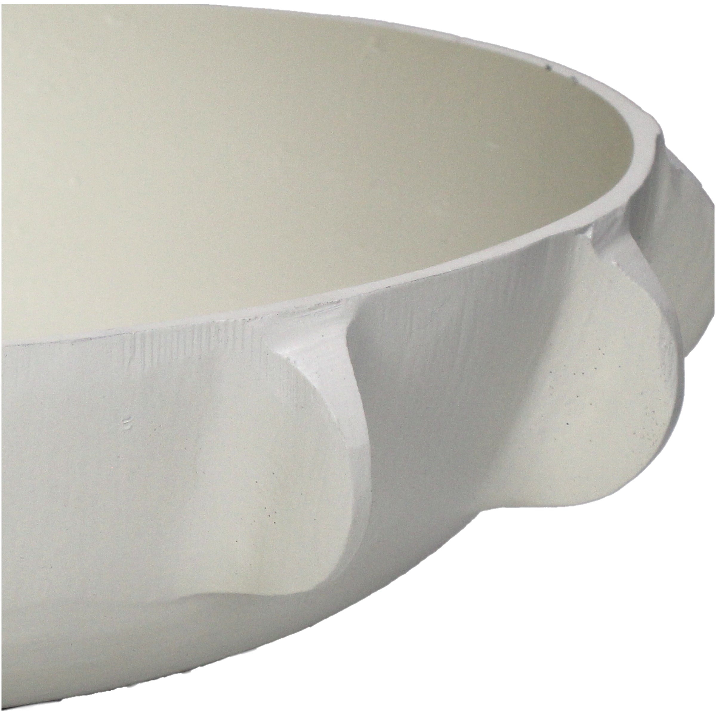 Ivory Aluminium Decorative Bowl