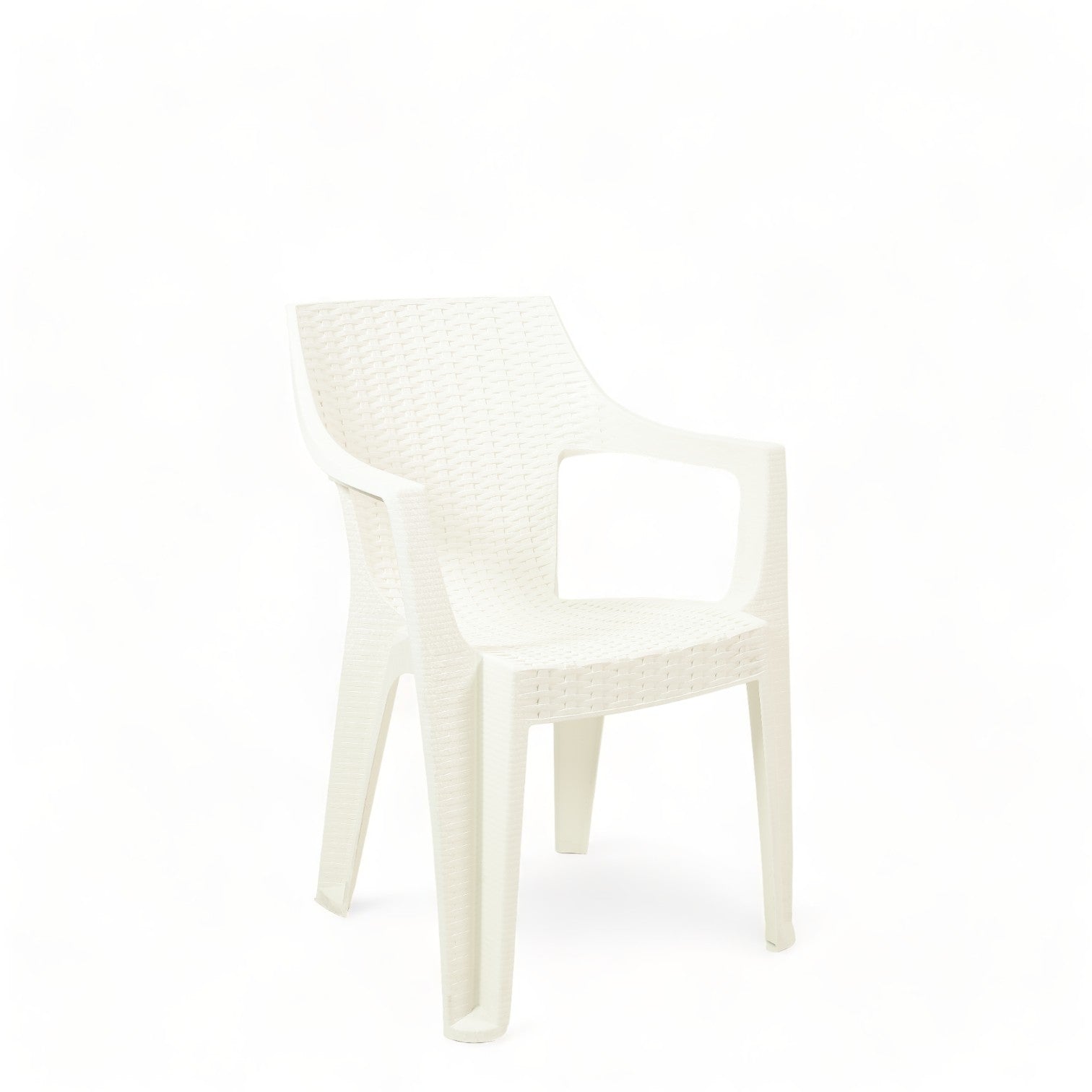 Gata Plastic Rattan Armchair