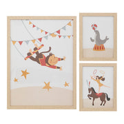 CIRCUS DECO FRAME SET X3