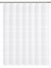 SHOWER CURTAIN 180 × 180CM – WHITE (100% PEVA)