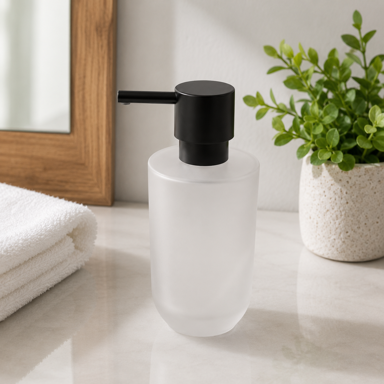 Glass Soap Dispenser