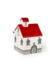 "INNSBRUCK" Sugar Jar - Hand-Painted Ceramic House