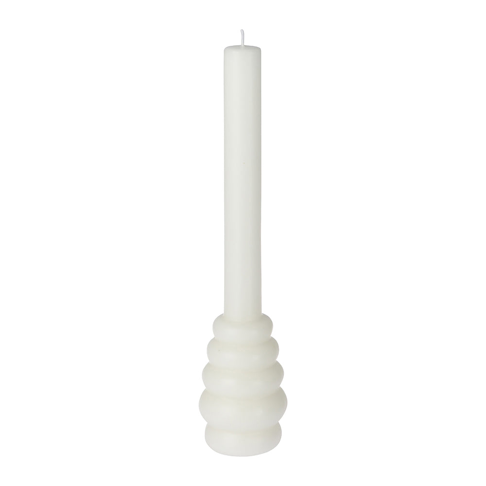 Candle Deco Ball Off White