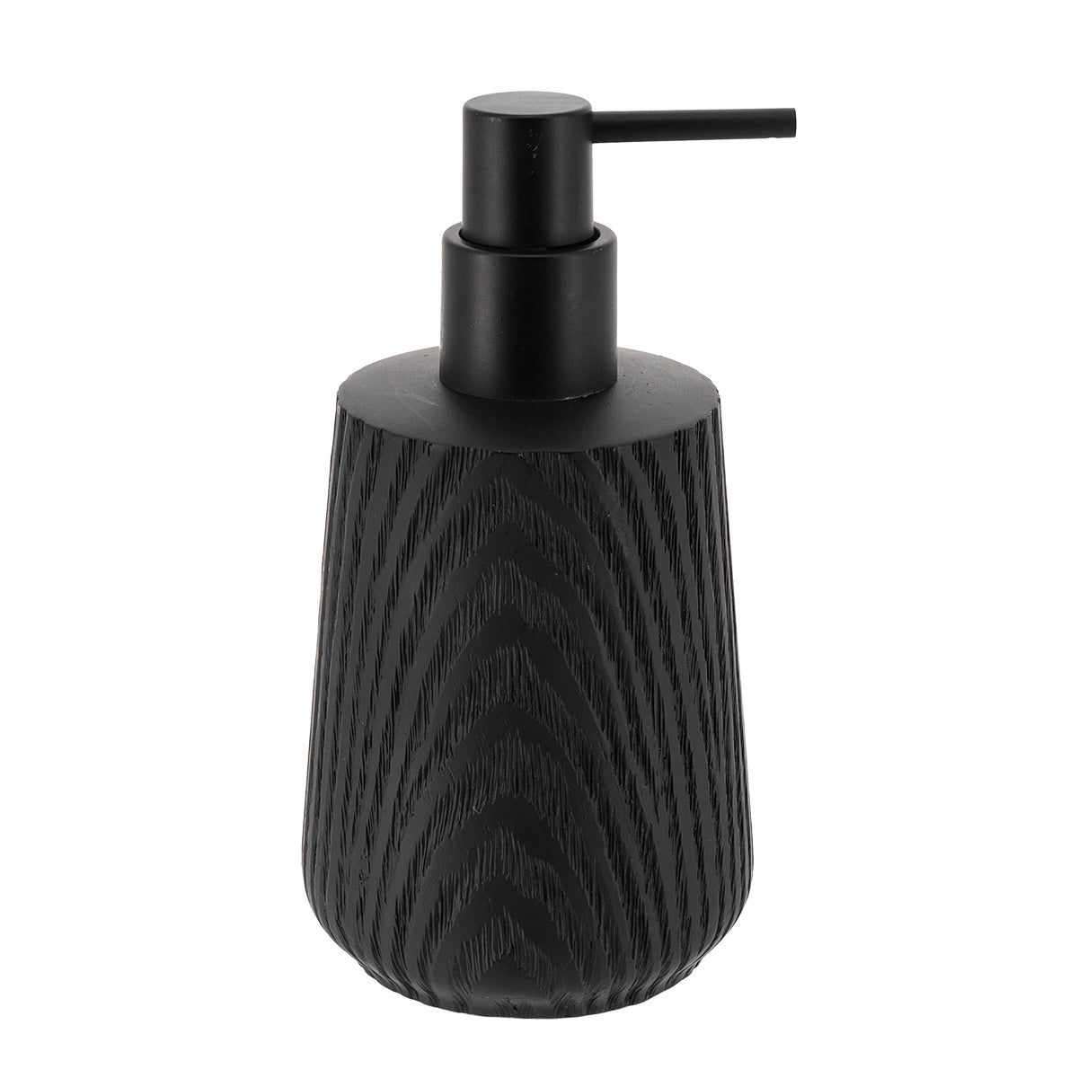 Soap Dispenser Wood Effect Japandi Polyresin Bathroom Accessory