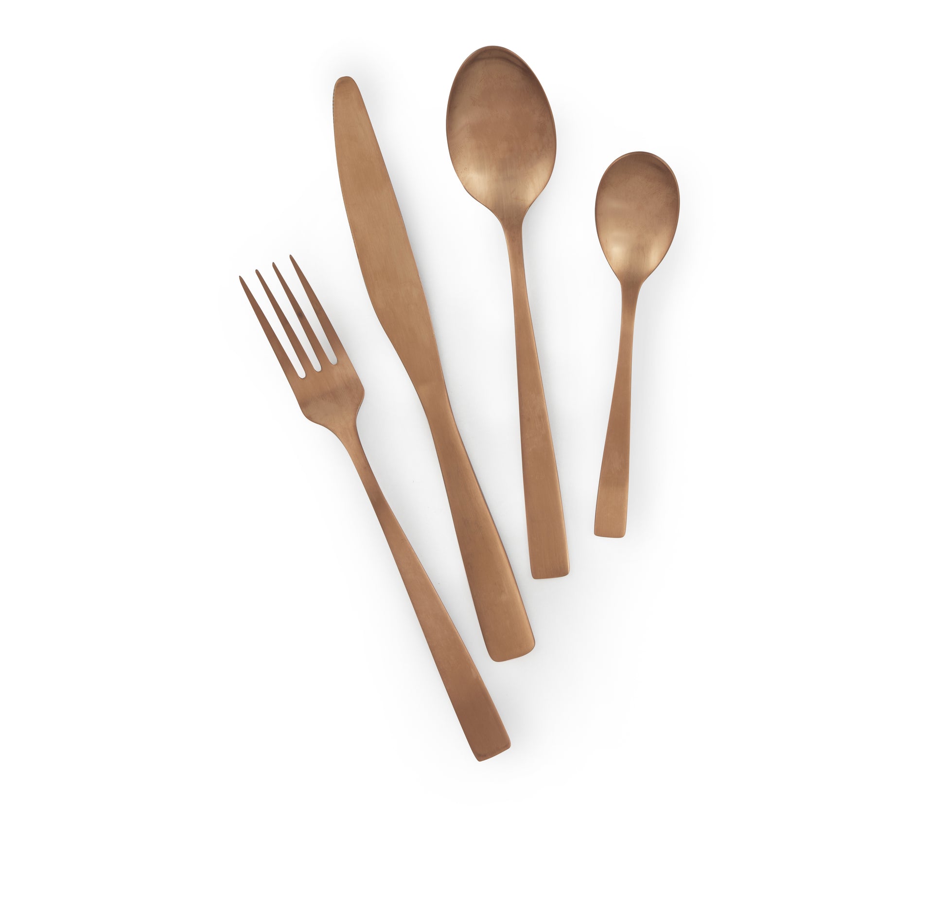 SHADOW COPPER CUTLERY SET 16 PCS
