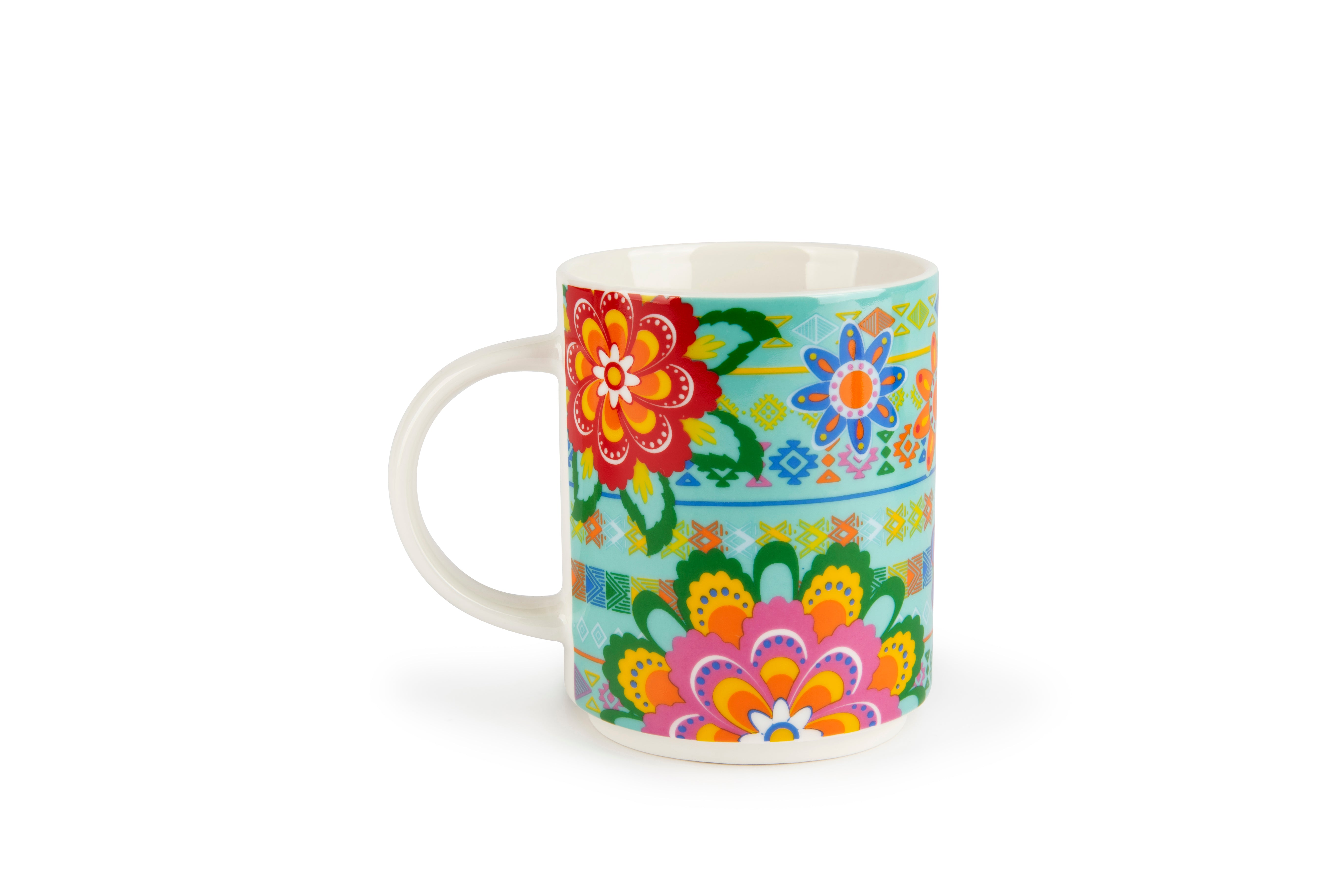 Gipsy Soul Mug - Multicolor, 300ml, Oriental Design