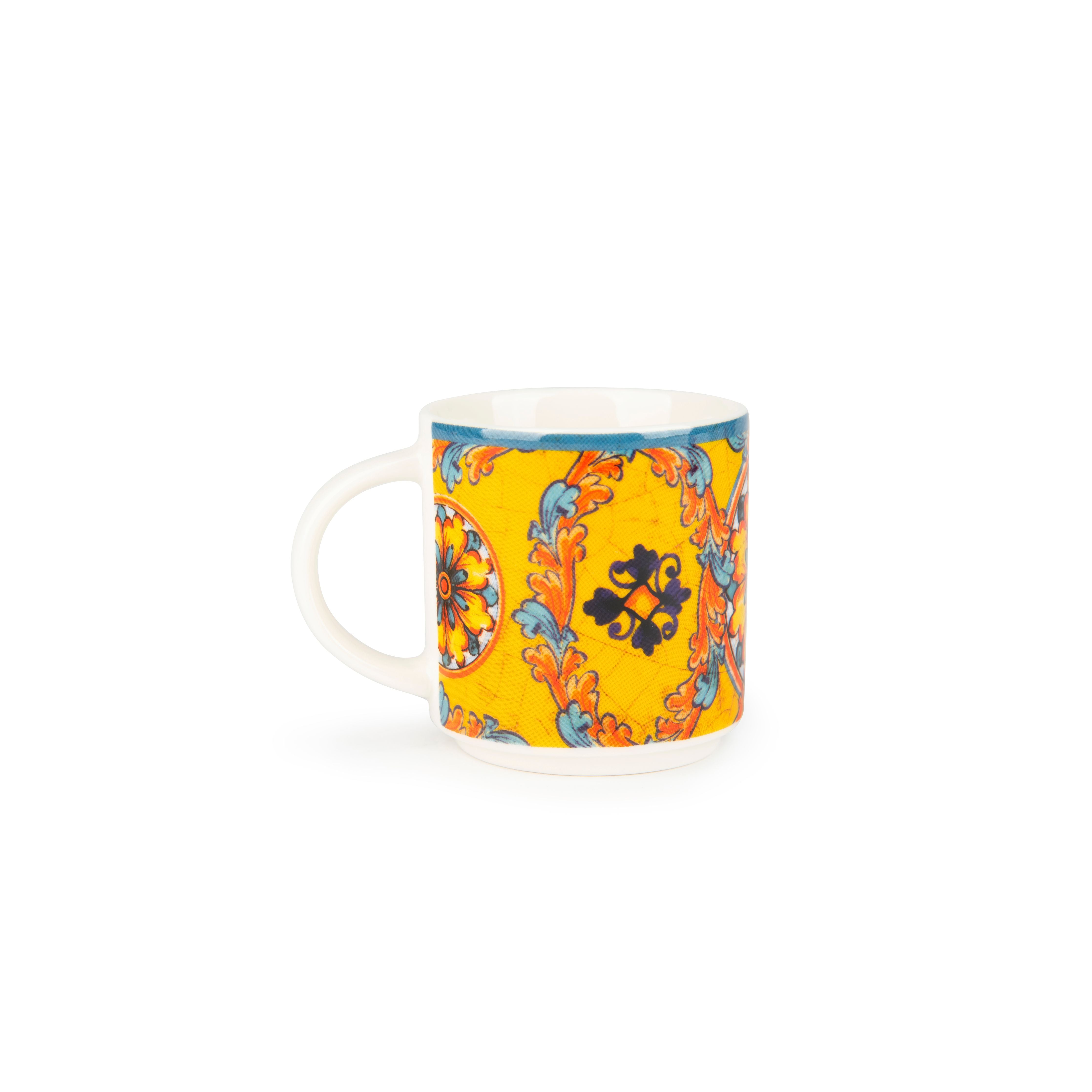 Trinacria Espresso Cups - Porcelain, 100ml