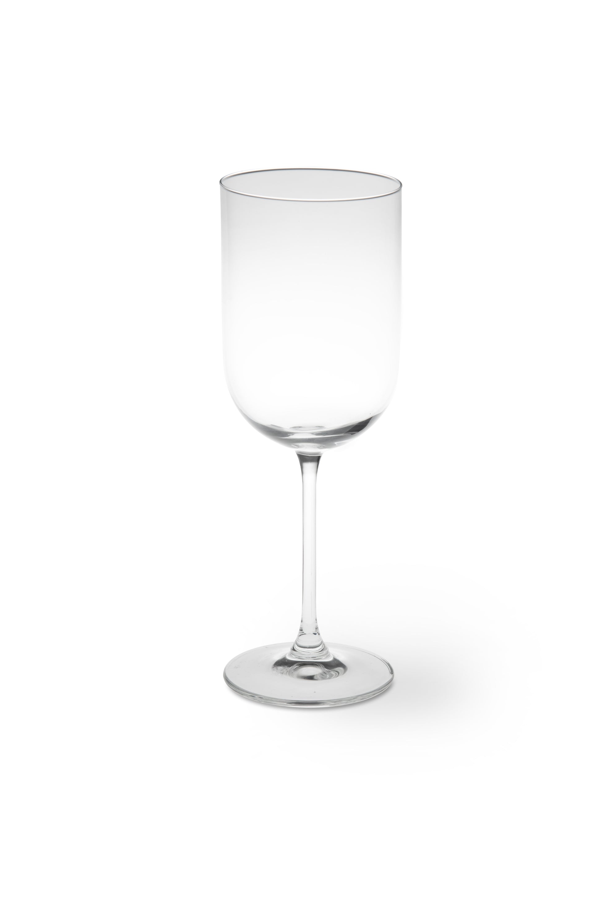 Nordic Colorless Goblet - Transparent Glass, Elegant Design