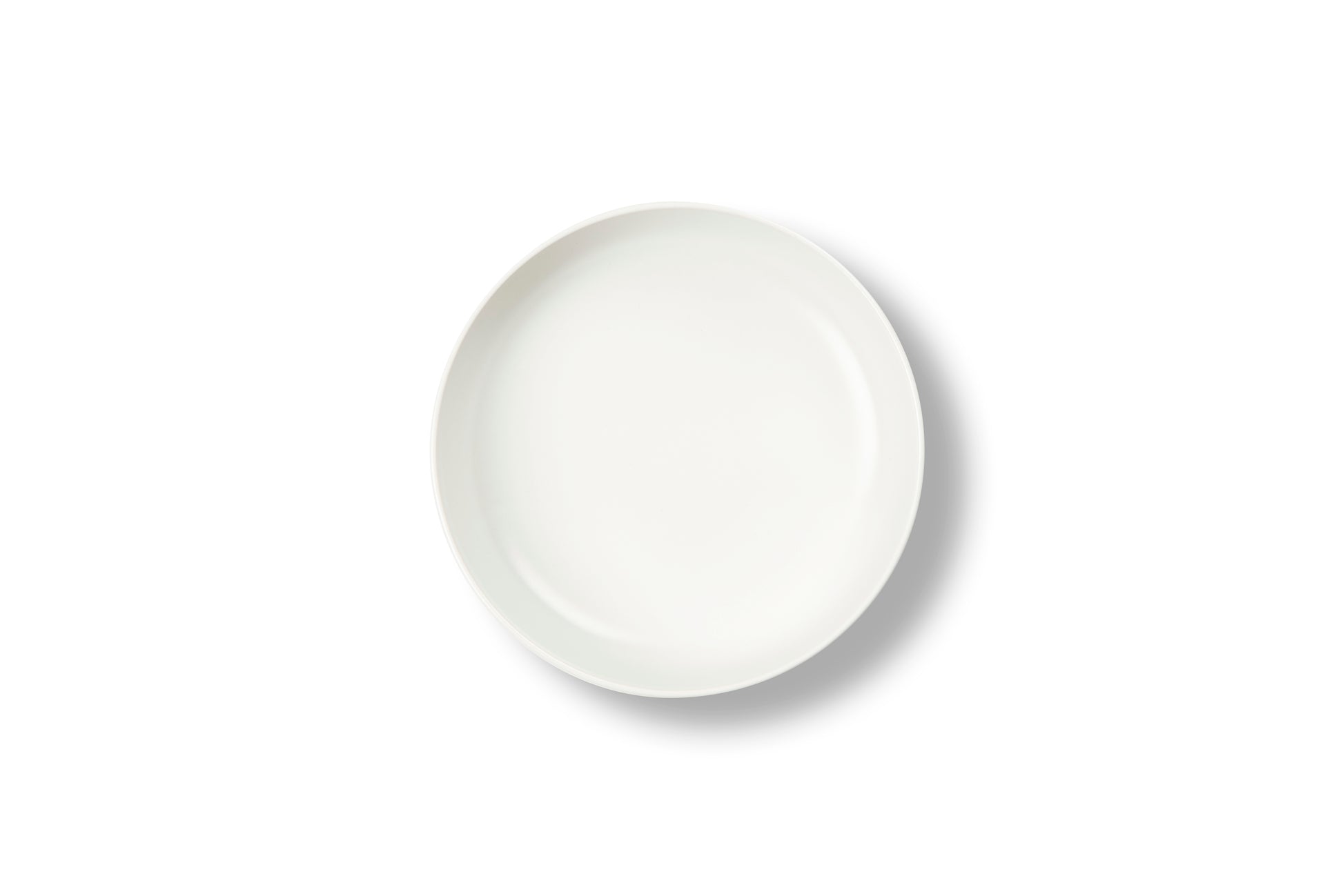 Nordic Ceramic Soup Plate - Minimalist Design, Black & White
