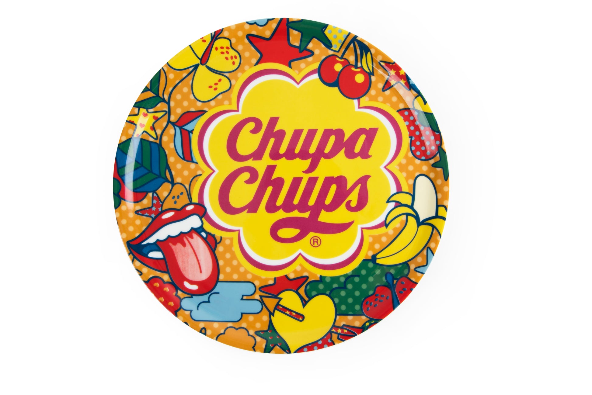 Chupa Chups Pizza Plate, Decorated Porcelain, 31 cm