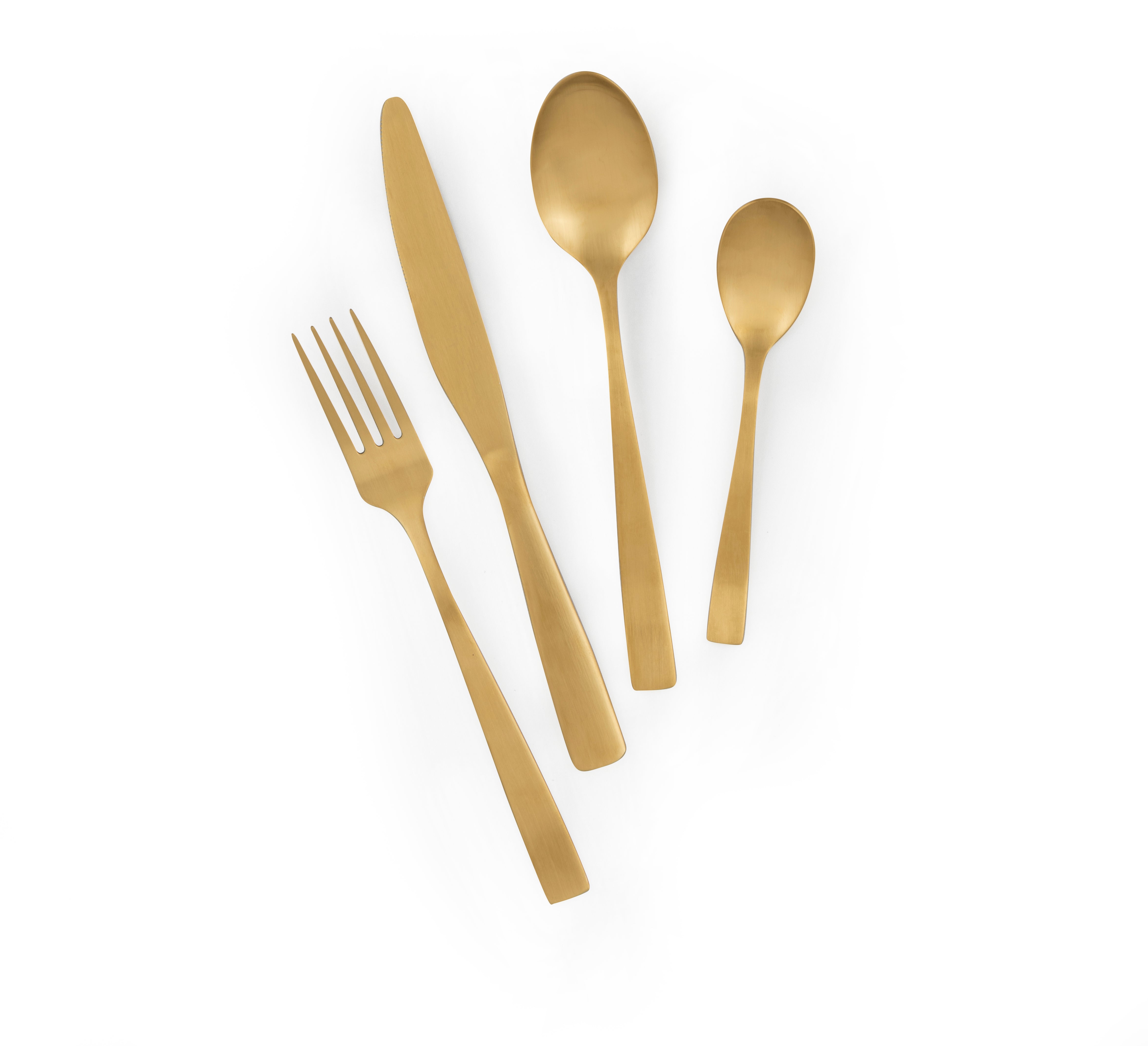 SHADOW GOLD CUTLERY SET 16 PCS