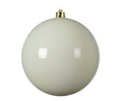 Baubles polystyrene shiny - Shatterproof Christmas Balls, Gold Cap