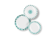 Lhasa Dinner Set - Porcelain Plates, 18-Piece