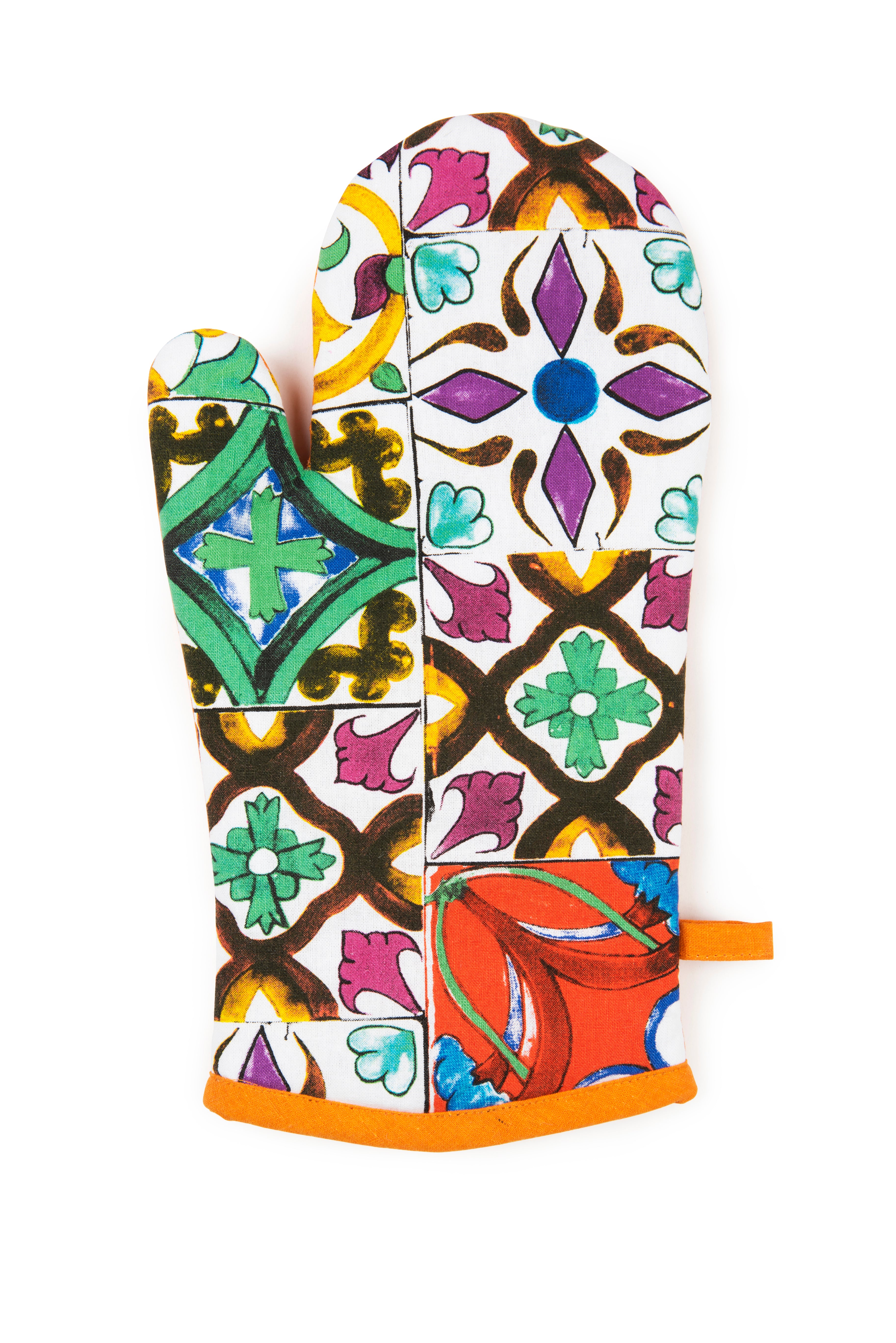 LISBONA OVEN GLOVE - 100% Cotton, One Size Fits Most