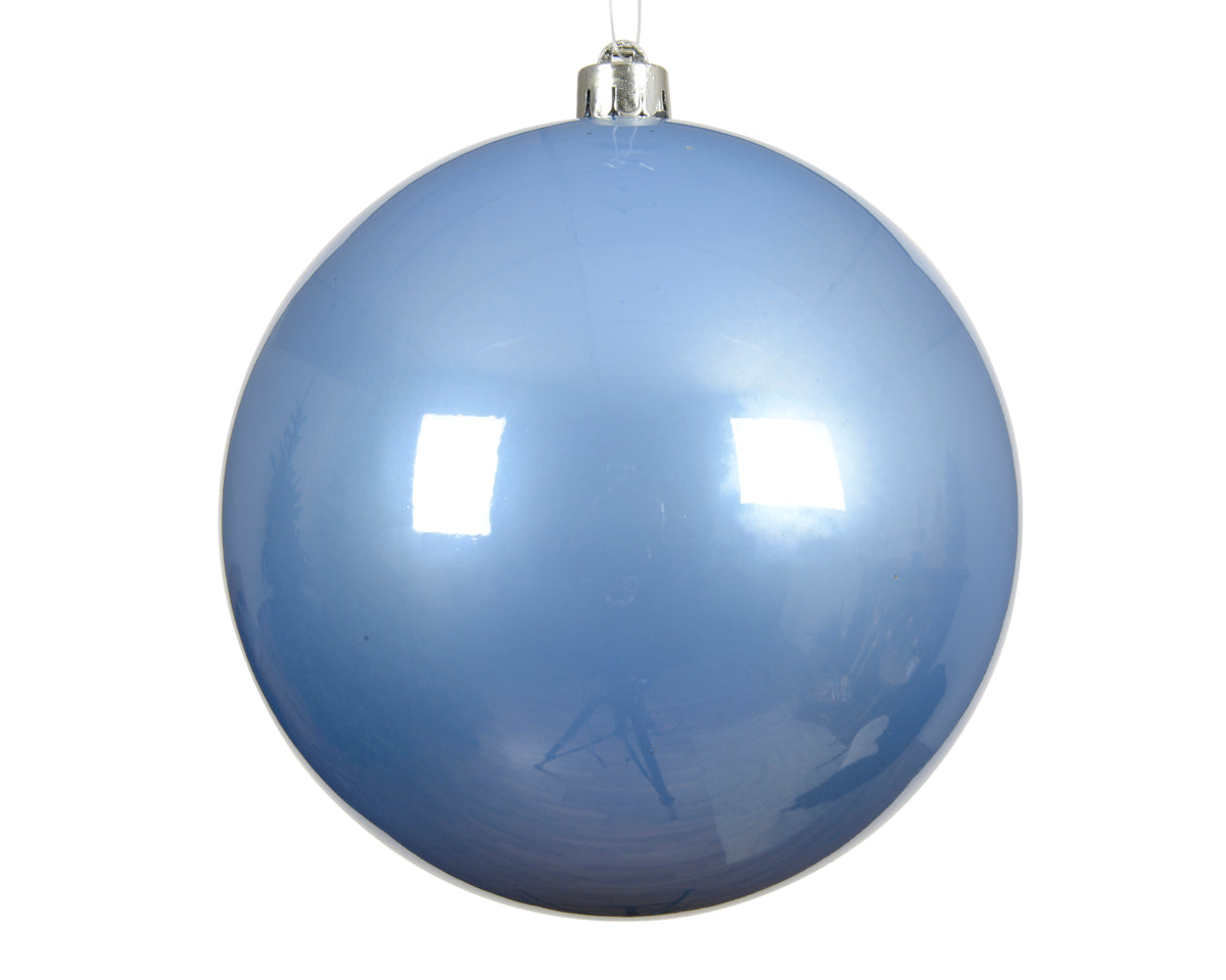 Baubles polystyrene shiny - Shatterproof Christmas Balls, Gold Cap