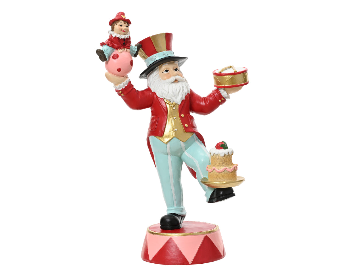 Nutcracker Polyresin Multi-Color Figurine 36cm Christmas Ornament