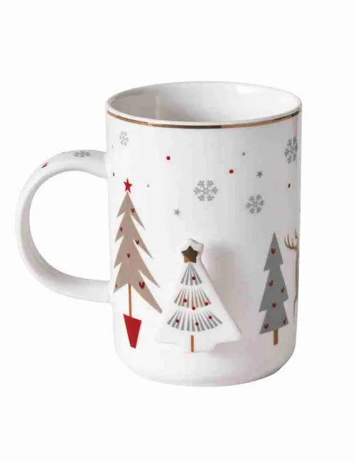 Fiocco di Neve Mug, 300ml Christmas Tableware